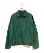 POLO RALPH LAURENポロ・ラルフローレン）の古着「チェックライニングスイングトップ」｜グリーン