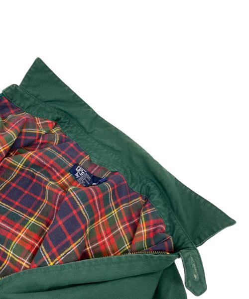 POLO RALPH LAUREN（ポロ・ラルフローレン）POLO RALPH LAUREN (ポロ・ラルフローレン) チェックライニングスイングトップ グリーン サイズ:Sの古着・服飾アイテム