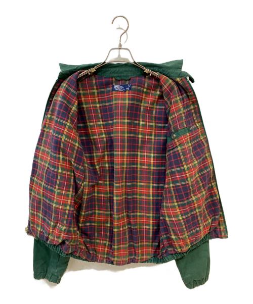 POLO RALPH LAUREN（ポロ・ラルフローレン）POLO RALPH LAUREN (ポロ・ラルフローレン) チェックライニングスイングトップ グリーン サイズ:Sの古着・服飾アイテム