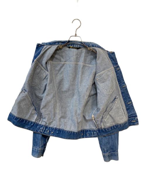 Wrangler（ラングラー）Wrangler (ラングラー) 70s 124MJ デニムウエスタンジャケット インディゴ サイズ:無の古着・服飾アイテム