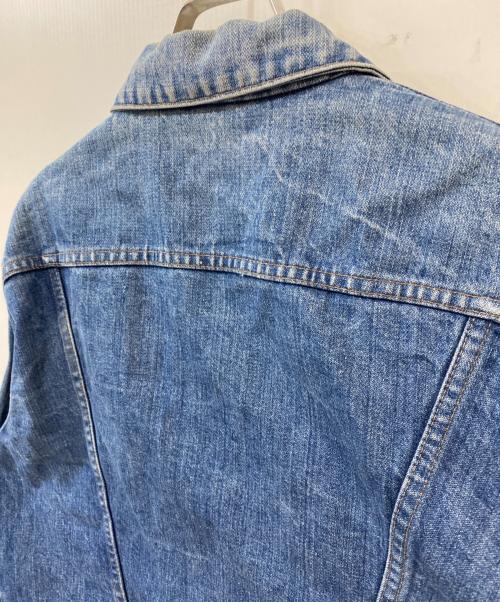Wrangler（ラングラー）Wrangler (ラングラー) 70s 124MJ デニムウエスタンジャケット インディゴ サイズ:無の古着・服飾アイテム