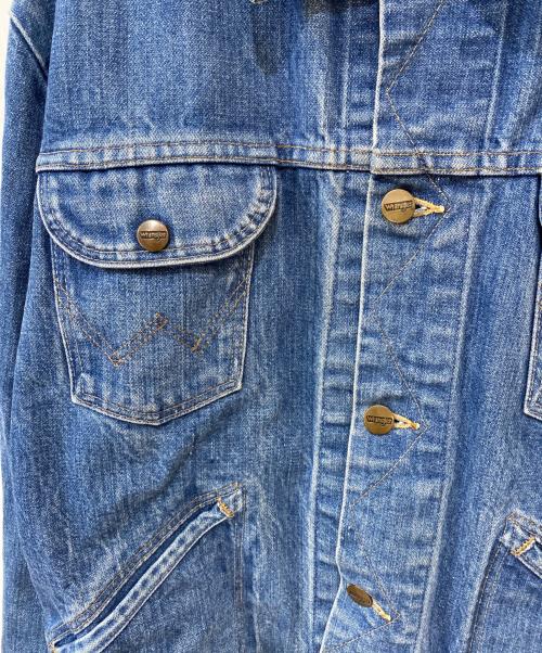 Wrangler（ラングラー）Wrangler (ラングラー) 70s 124MJ デニムウエスタンジャケット インディゴ サイズ:無の古着・服飾アイテム