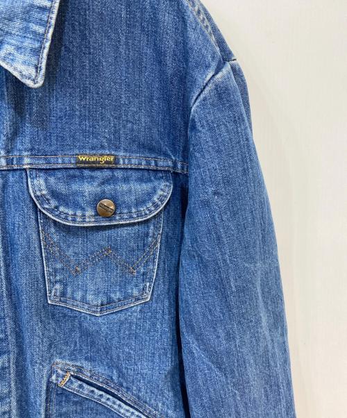 Wrangler（ラングラー）Wrangler (ラングラー) 70s 124MJ デニムウエスタンジャケット インディゴ サイズ:無の古着・服飾アイテム