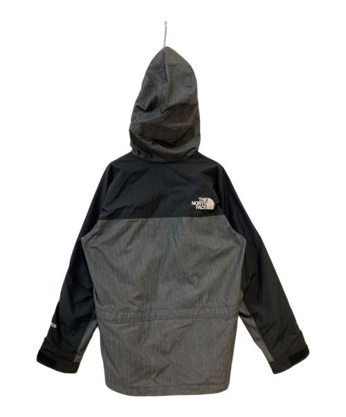 THE NORTH FACE（ザ ノース フェイス）THE NORTH FACE (ザ ノース フェイス) Mountain Light Denim Jacket グレー×ブラック サイズ:Mの古着・服飾アイテム