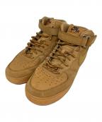 NIKEナイキ）の古着「AIR FORCE 1 MID '07 ミッドカットスニーカー」｜WB FLAX/WHEAT-GUM LI
