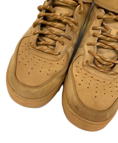 NIKE（ナイキ）NIKE (ナイキ) AIR FORCE 1 MID '07 ミッドカットスニーカー WB FLAX/WHEAT-GUM LI サイズ:28cmの古着・服飾アイテム