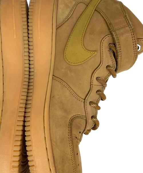 NIKE（ナイキ）NIKE (ナイキ) AIR FORCE 1 MID '07 ミッドカットスニーカー WB FLAX/WHEAT-GUM LI サイズ:28cmの古着・服飾アイテム