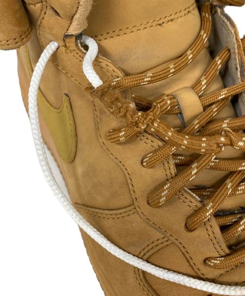 NIKE（ナイキ）NIKE (ナイキ) AIR FORCE 1 MID '07 ミッドカットスニーカー WB FLAX/WHEAT-GUM LI サイズ:28cmの古着・服飾アイテム
