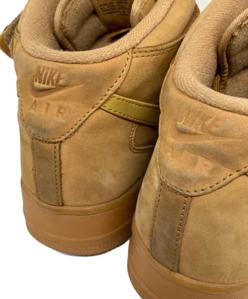 NIKE（ナイキ）NIKE (ナイキ) AIR FORCE 1 MID '07 ミッドカットスニーカー WB FLAX/WHEAT-GUM LI サイズ:28cmの古着・服飾アイテム