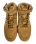 中古・古着 NIKE (ナイキ) AIR FORCE 1 MID '07 ミッドカットスニーカー WB FLAX/WHEAT-GUM LI サイズ:28cm：10000円