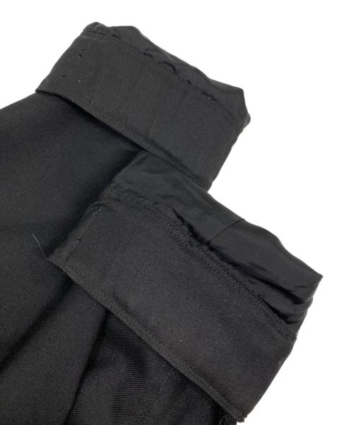 GROUND Y（グラウンドワイ）GROUND Y (グラウンドワイ) T/W Gabardine Hidden Hood Blouson ブラック サイズ:3の古着・服飾アイテム