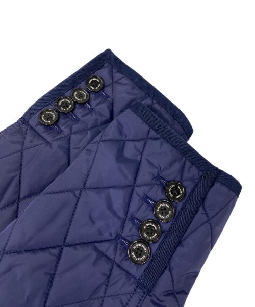 BLACK LABEL CRESTBRIDGE（ブラックレーベル クレストブリッジ）BLACK LABEL CRESTBRIDGE (ブラックレーベル クレストブリッジ) 襟切替キルティングジャケット ネイビー サイズ:Mの古着・服飾アイテム