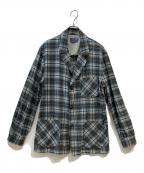 PENDLETONペンドルトン）の古着「ウールチェック3Bジャケット」｜グレー