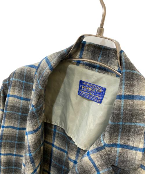 PENDLETON（ペンドルトン）PENDLETON (ペンドルトン) ウールチェック3Bジャケット グレー サイズ:Mの古着・服飾アイテム