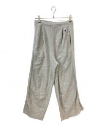 ETRE TOKYO×Champion REVERSE WEAVE（エトレトウキョウ×チャンピオン リバース ウィーブ）の古着「別注スウェットワイドパンツ」｜グレー