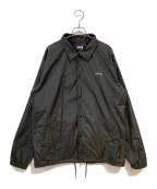 stussyステューシー）の古着「Classic Coach Jacket」｜ブラック