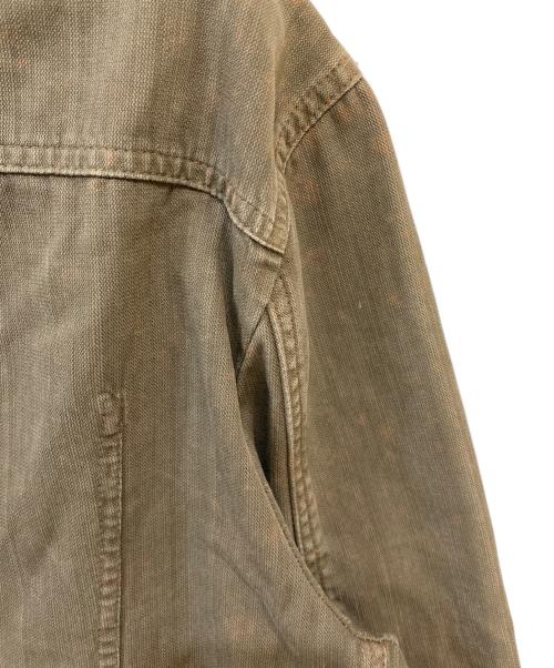 DOLCE & GABBANA（ドルチェ＆ガッバーナ）DOLCE & GABBANA (ドルチェ＆ガッバーナ) メタルボタン シャツジャケット オリーブ サイズ: 32/46の古着・服飾アイテム