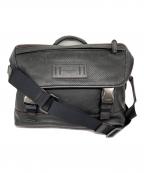 COACHコーチ）の古着「Ranger Messenger ロゴメッセンジャーバッグ」｜ブラック