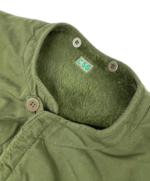 VINTAGE MILITARY（ヴィンテージ ミリタリー）VINTAGE MILITARY (ヴィンテージ ミリタリー) スウェーデン軍 M-59 ボアライナーコート オリーブ サイズ:C56の古着・服飾アイテム