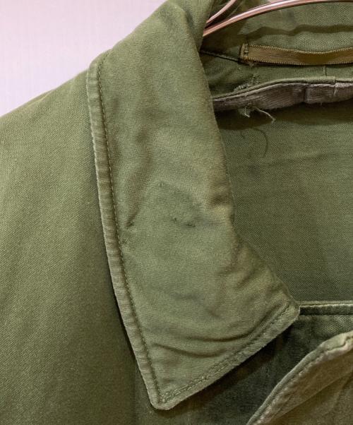 VINTAGE MILITARY（ヴィンテージ ミリタリー）VINTAGE MILITARY (ヴィンテージ ミリタリー) スウェーデン軍 M-59フィールドコート オリーブ サイズ:C56の古着・服飾アイテム