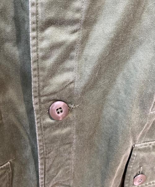 VINTAGE MILITARY（ヴィンテージ ミリタリー）VINTAGE MILITARY (ヴィンテージ ミリタリー) スウェーデン軍 M-59フィールドコート オリーブ サイズ:C56の古着・服飾アイテム