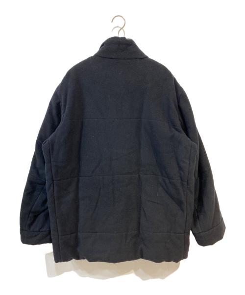 HUGO BOSS（ヒューゴ ボス）HUGO BOSS (ヒューゴ ボス) カシミヤ混 スタンドカラー ジップアップジャケット ブラック サイズ:50の古着・服飾アイテム