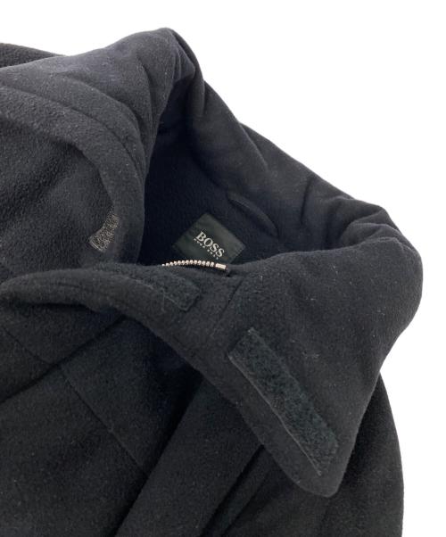 HUGO BOSS（ヒューゴ ボス）HUGO BOSS (ヒューゴ ボス) カシミヤ混 スタンドカラー ジップアップジャケット ブラック サイズ:50の古着・服飾アイテム
