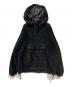 COOTIE PRODUCTIONS（クーティープロダクツ）の古着「Garment Dyed Cotton Boa Anorak Hoodie」｜ブラック
