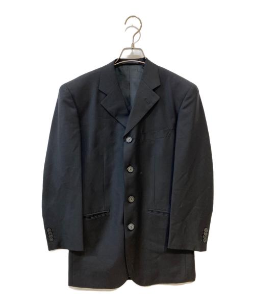 Yves Saint Laurent（イヴサンローラン）Yves Saint Laurent (イヴサンローラン) ウールセットアップスーツ ブラック サイズ:不明の古着・服飾アイテム