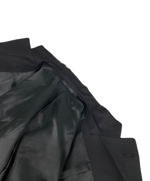 Yves Saint Laurent（イヴサンローラン）Yves Saint Laurent (イヴサンローラン) ウールセットアップスーツ ブラック サイズ:不明の古着・服飾アイテム