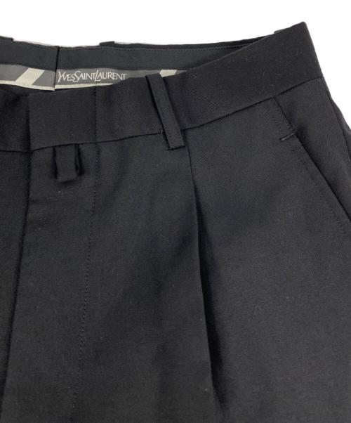 Yves Saint Laurent（イヴサンローラン）Yves Saint Laurent (イヴサンローラン) ウールセットアップスーツ ブラック サイズ:不明の古着・服飾アイテム