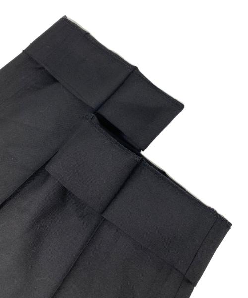 Yves Saint Laurent（イヴサンローラン）Yves Saint Laurent (イヴサンローラン) ウールセットアップスーツ ブラック サイズ:不明の古着・服飾アイテム
