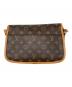 LOUIS VUITTON (ルイ ヴィトン) ソローニュ ショルダーバッグ ブラウン×ベージュ：65000円
