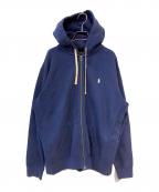 POLO RALPH LAURENポロ・ラルフローレン）の古着「スモールポニー ジップパーカー」｜ネイビー