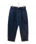 CAHLUMN（カウラム）の古着「Extra Long Staple Organic Cotton 2 Tuck Chino Pant」｜ネイビー