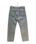 CAHLUMN (カウラム) Selvedge Denim Pant Baggy インディゴ サイズ:L 未使用品：9000円