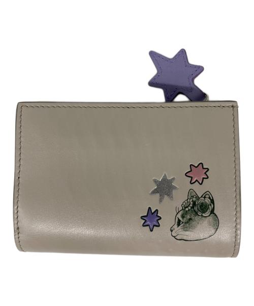 GUCCI（グッチ）GUCCI (グッチ) 日本限定 ヒグチユウコ バイカラー スモールウォレット グリーンの古着・服飾アイテム