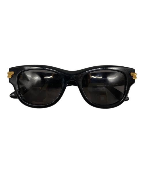 BOTTEGA VENETA（ボッテガベネタ）BOTTEGA VENETA (ボッテガベネタ) ミトレ スクエア サングラス ブラック サイズ:52□20-145の古着・服飾アイテム