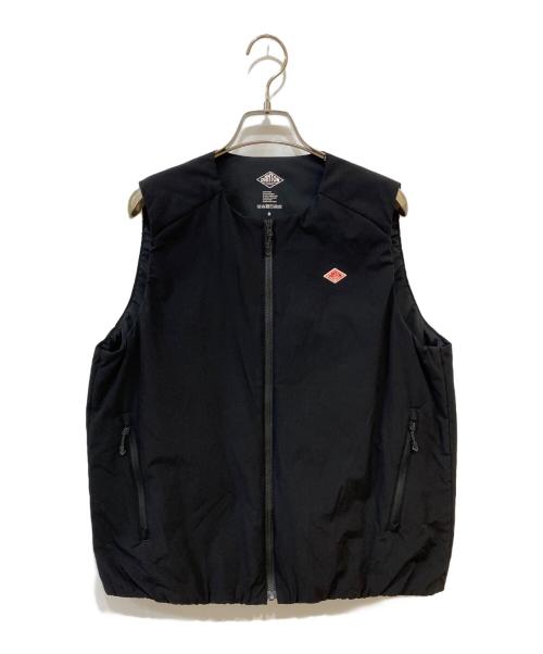 DANTON（ダントン）DANTON (ダントン) COLLARLESS ZIP VEST ブラック サイズ:Mの古着・服飾アイテム
