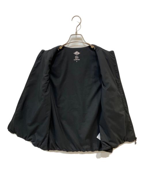 DANTON（ダントン）DANTON (ダントン) COLLARLESS ZIP VEST ブラック サイズ:Mの古着・服飾アイテム