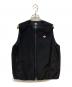 DANTON（ダントン）の古着「COLLARLESS ZIP VEST」｜ブラック