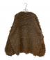 soerte (ソエルテ) SUPER VOLUME SHAGGY KNIT CARDIGAN ブラウン サイズ:3：8000円