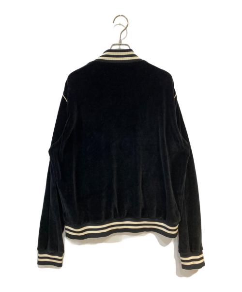 CELINE（セリーヌ）CELINE (セリーヌ) トリオンフ ベロアジャケット ブラック サイズ:Sの古着・服飾アイテム