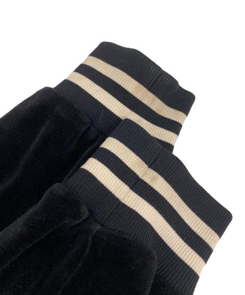 CELINE（セリーヌ）CELINE (セリーヌ) トリオンフ ベロアジャケット ブラック サイズ:Sの古着・服飾アイテム