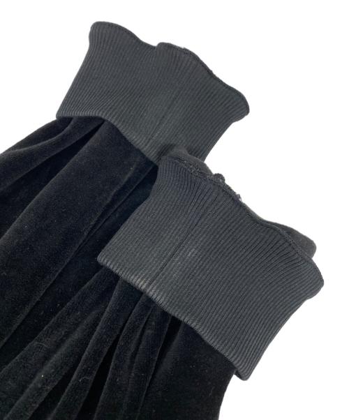CELINE（セリーヌ）CELINE (セリーヌ) トリオンフ ベロアジャケット ブラック サイズ:Sの古着・服飾アイテム