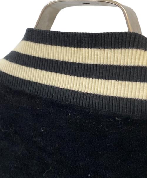 CELINE（セリーヌ）CELINE (セリーヌ) トリオンフ ベロアジャケット ブラック サイズ:Sの古着・服飾アイテム