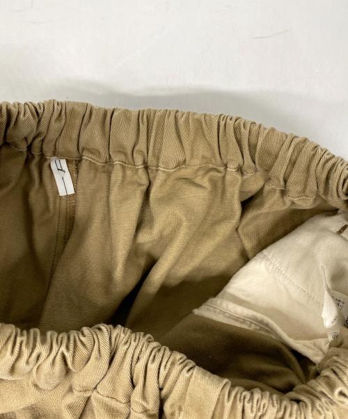 ゴーシュ（ゴーシュ）ゴーシュ (ゴーシュ) カツラギ8分丈ワイドパンツ ブラウン サイズ:2の古着・服飾アイテム