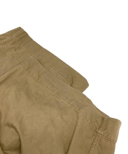 ゴーシュ（ゴーシュ）ゴーシュ (ゴーシュ) カツラギ8分丈ワイドパンツ ブラウン サイズ:2の古着・服飾アイテム