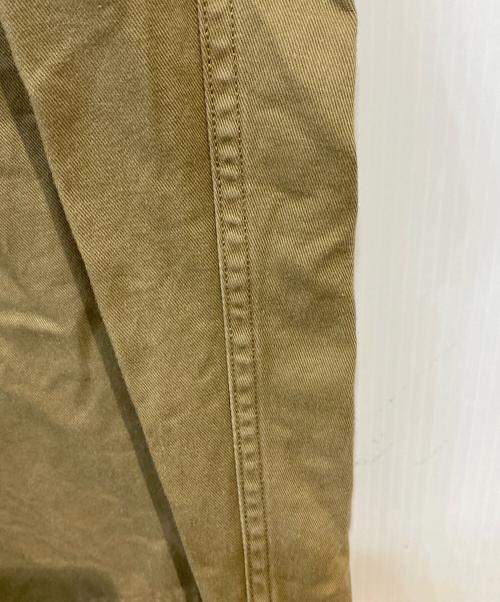 ゴーシュ（ゴーシュ）ゴーシュ (ゴーシュ) カツラギ8分丈ワイドパンツ ブラウン サイズ:2の古着・服飾アイテム