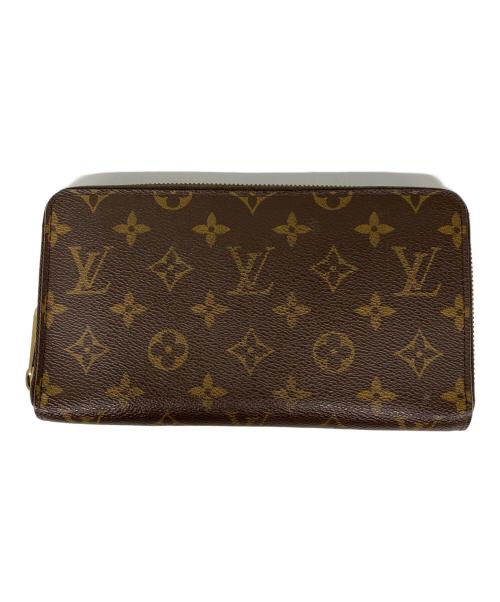 LOUIS VUITTON（ルイ ヴィトン）LOUIS VUITTON (ルイ ヴィトン) ジッピー オーガナイザー 長財布 ブラウン サイズ:なしの古着・服飾アイテム
